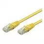 Goobay Καλώδιο Patch Cat5e U/UTP RJ45, CCA, 5 m, Κίτρινο (68376)