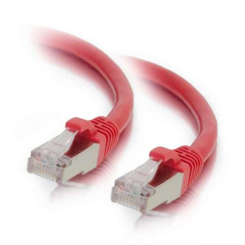 Mercodan καλώδιο patch Cat6a S/FTP RJ45, 5 m, κόκκινο