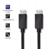 Qoltec καλώδιο DisplayPort, 1 m, 5K