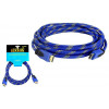 LTC καλώδιο High-Speed HDMI, 5 m, 4K, μπλε