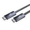 TB Braided καλώδιο USB 3.2 Gen 1 USB-C σε USB-C, 1 m, 100 W, μαύρο