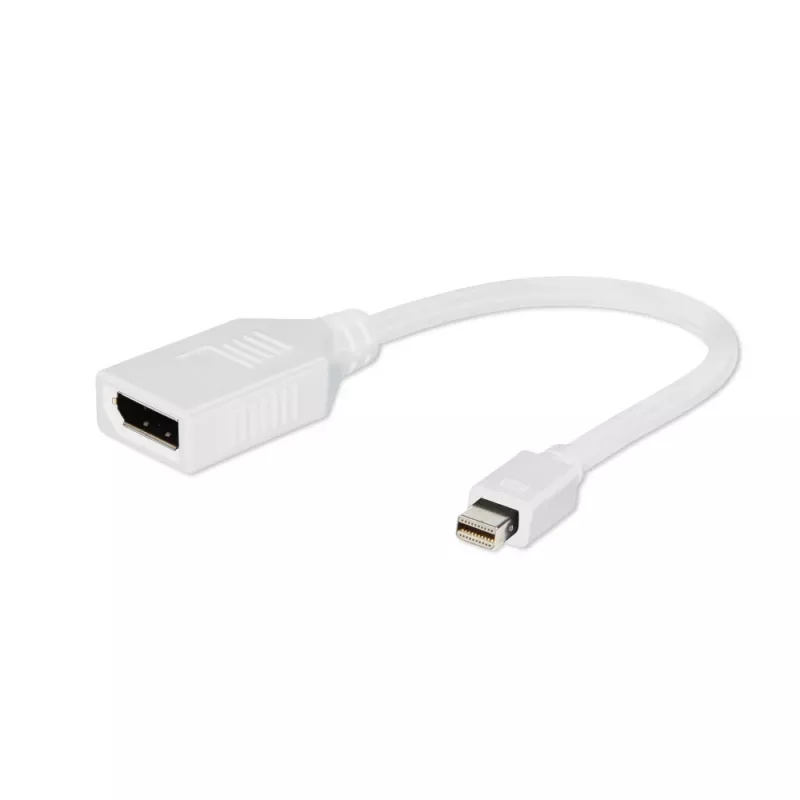 Gembird Προσαρμογέας Mini DisplayPort σε DisplayPort, Λευκό