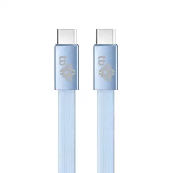TB Καλώδιο USB 2.0 USB-C σε USB-C, 1 m, 60 W, Μπλε
