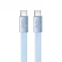 TB Καλώδιο USB 2.0 USB-C σε USB-C, 1 m, 60 W, Μπλε