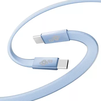 TB Καλώδιο USB 2.0 USB-C σε USB-C, 1 m, 60 W, Μπλε