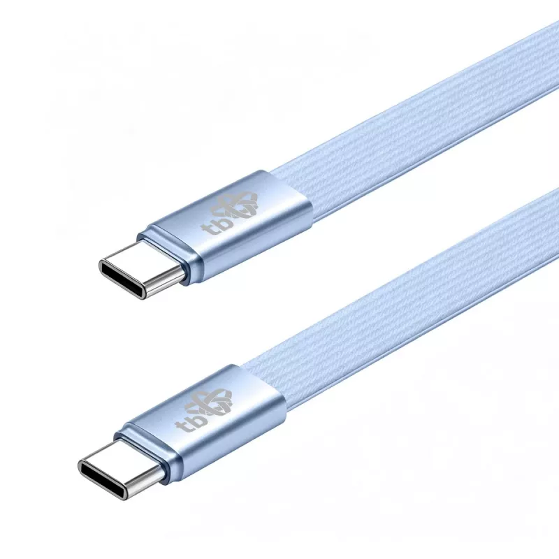TB Καλώδιο USB 2.0 USB-C σε USB-C, 1 m, 60 W, Μπλε