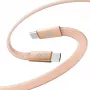 TB Καλώδιο USB 2.0 USB-C σε USB-C, επίπεδο, 1 m, 60 W, ροδακινί