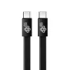 TB Καλώδιο USB 2.0 USB-C σε USB-C, 1 m, 60 W, Μαύρο