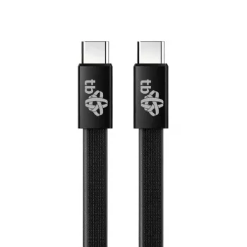 TB Καλώδιο USB 2.0 USB-C σε USB-C, 1 m, 60 W, Μαύρο
