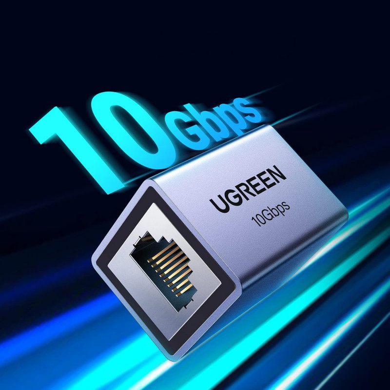 Ugreen NW261 Προσαρμογέας επέκτασης RJ45 Ethernet, 10 Gbps (NW261-15117)
