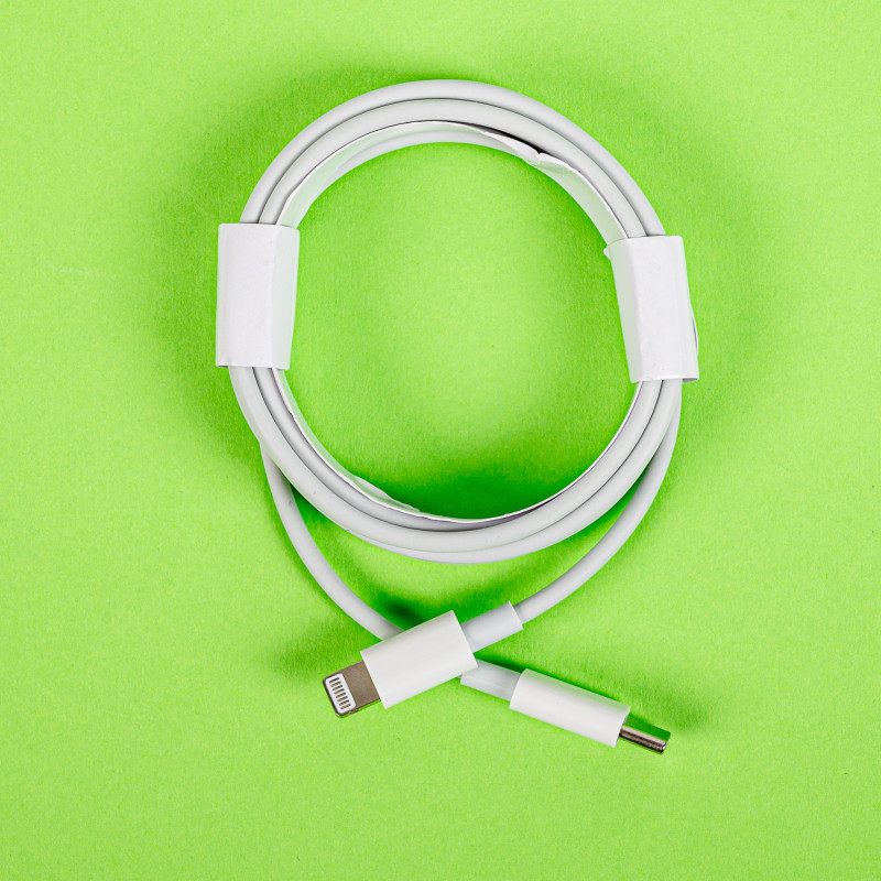 Gizzu καλώδιο USB-C σε Lightning, 1,8 m, 27 W PD, λευκό (GCPU2L18)