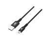 TB Καλώδιο USB 2.0 USB-A σε Micro-USB, Σιλικόνη, 1 m, Μαύρο