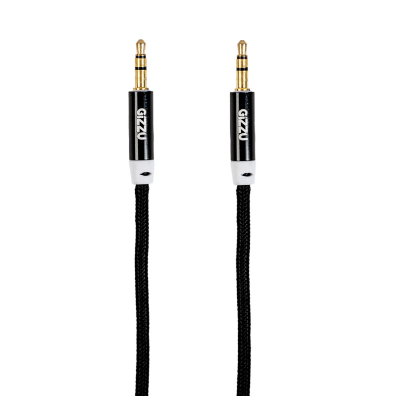 Gizzu Καλώδιο AUX 3,5mm 2m – Μαύρο
