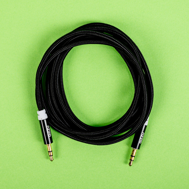 Gizzu Καλώδιο AUX 3,5mm 2m – Μαύρο