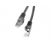 Lanberg Cat6 F/UTP Καλώδιο Patch RJ45, 0,5 m, μαύρο