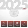 Uniross Λιθίου CR2025 Μπαταρίες κουμπιά, 4 τεμ.