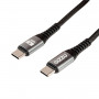 Gizzu Καλώδιο USB-C σε USB-C 60W 480Mbps, 1 m