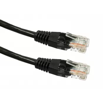 TB Cat5e U/UTP καλώδιο patch RJ45, 2 m, μαύρο