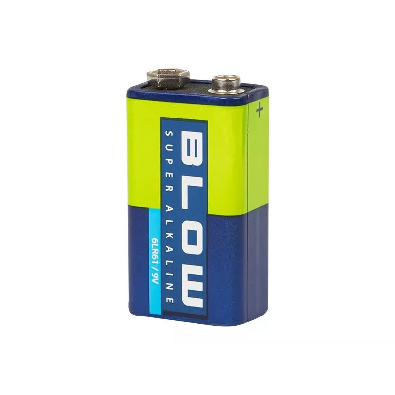 BLOW Super Alkaline Μπαταρία 9V 6LR61 (Blister)