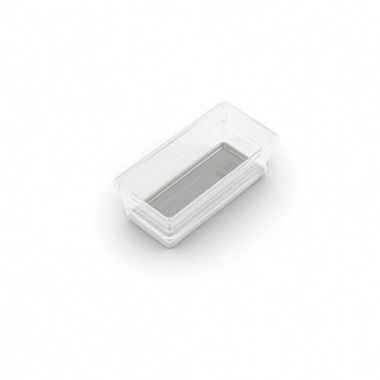 KIS Box Sistemo Οργανωτής 2 15 x 7,5 x 5 cm διαφανές/ανοιχτό γκρι
