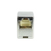 Logilink Υποδοχή RJ45 Inline, Cat.5e, θωρακισμένη, πλαστικό κουτί