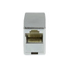 Logilink Υποδοχή RJ45 Inline, Cat.5e, θωρακισμένη, πλαστικό κουτί
