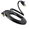 Ugreen Flaches Cat6 U/UTP Patchkabel RJ45, 0,5 m, μαύρο