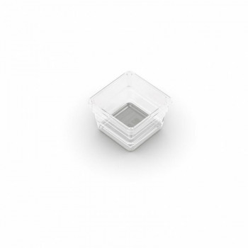 KIS Box Sistemo οργανωτής 1 7,5 x 7,5 x 5 cm διαφανές/ανοιχτό γκρι