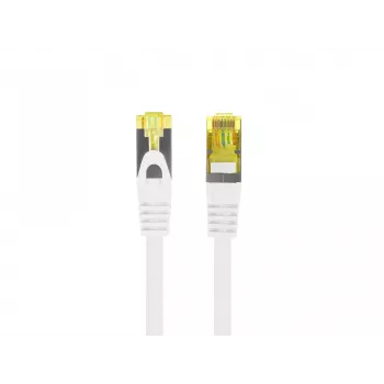 Lanberg Cat6a S/FTP Patchkabel RJ45, 0,5 m, λευκό, LSZH, χαλκός