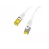 Lanberg Cat6a S/FTP Patchkabel RJ45, 0,5 m, λευκό, LSZH, χαλκός