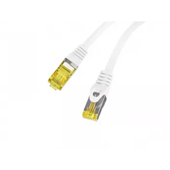 Lanberg Cat6a S/FTP Patchkabel RJ45, 0,5 m, λευκό, LSZH, χαλκός