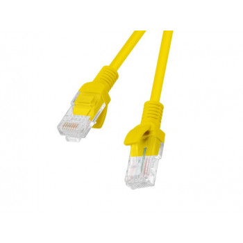 Lanberg Cat6 U/UTP Patchkabel RJ45, 0,5 m, κίτρινο