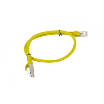 Lanberg Cat6 U/UTP Patchkabel RJ45, 0,5 m, κίτρινο