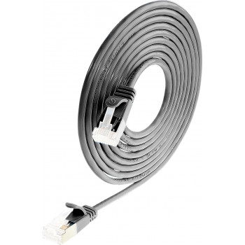 Wirewin Slim Cat6a U/FTP καλώδιο patch RJ45, 3 m, μαύρο