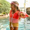Sunnylife Σωσίβιο (2-3 ετών) – Melody the Mermaid Neon Strawberry