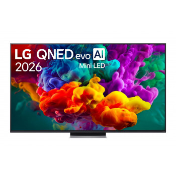 LG 65QNED86B6B 65 ιντσών QNED MiniLED 4K UHD 144Hz VRR Smart TV (2026)