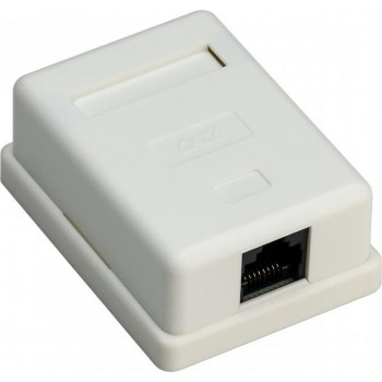 Goobay Πρίζα δικτύου RJ45, λευκή (77632)