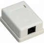 Goobay Πρίζα δικτύου RJ45, λευκή (77632)