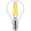 Philips LED classic WarmGlow Λαμπτήρας 60W E14, σταγόνα, διάφανος, dimmable