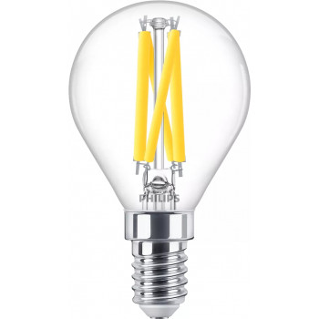 Philips LED classic WarmGlow Λαμπτήρας 60W E14, σταγόνα, διάφανος, dimmable