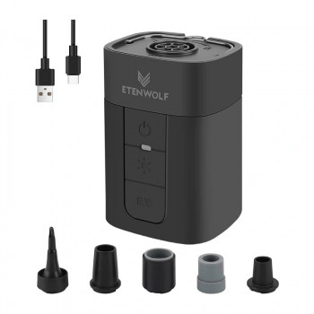 Etenwolf AIR 5 Pro 10400mAh Ηλεκτρική αντλία (Μαύρο)