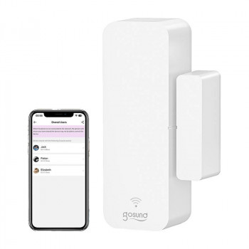 Gosund ST18 Zigbee Tuya έξυπνος αισθητήρας ανοίγματος πόρτας και παραθύρου