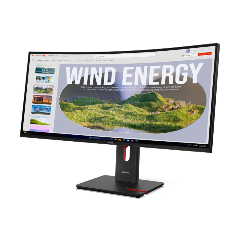 Οθόνη Lenovo ThinkVision T34WD-40 34'' με MC60