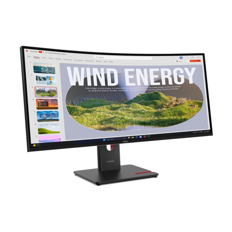 Οθόνη Lenovo ThinkVision T34WD-40 34'' με MC60