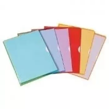 ELBA θήκες με διαφάνεια Fard'Liss DIN A4, PVC 0,18 mm, μωβ, ανοιχτές πάνω και δεξιά, 2 πλαϊνές οπές πιασίματος (100206696)