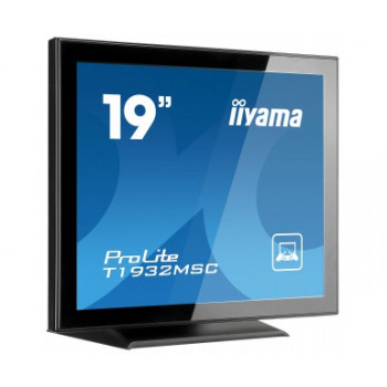 iiyama ProLite T1932MSC-B2X 19 ίντσες (48,3 cm) οθόνη προβολικής χωρητικότητας 10 σημείων αφής, 5:4, 1280x1024, DVI, VGA, μαύρο