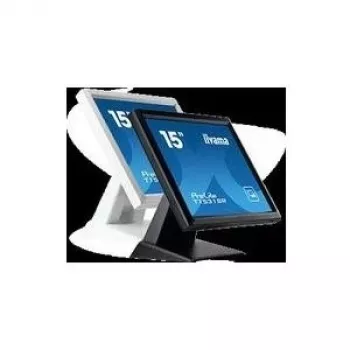 iiyama ProLite T1531SR-B3 15 ίντσες (38,1 cm) οθόνη αντίστασης αφής, 4:3, 1024x768, DVI, VGA, μαύρο