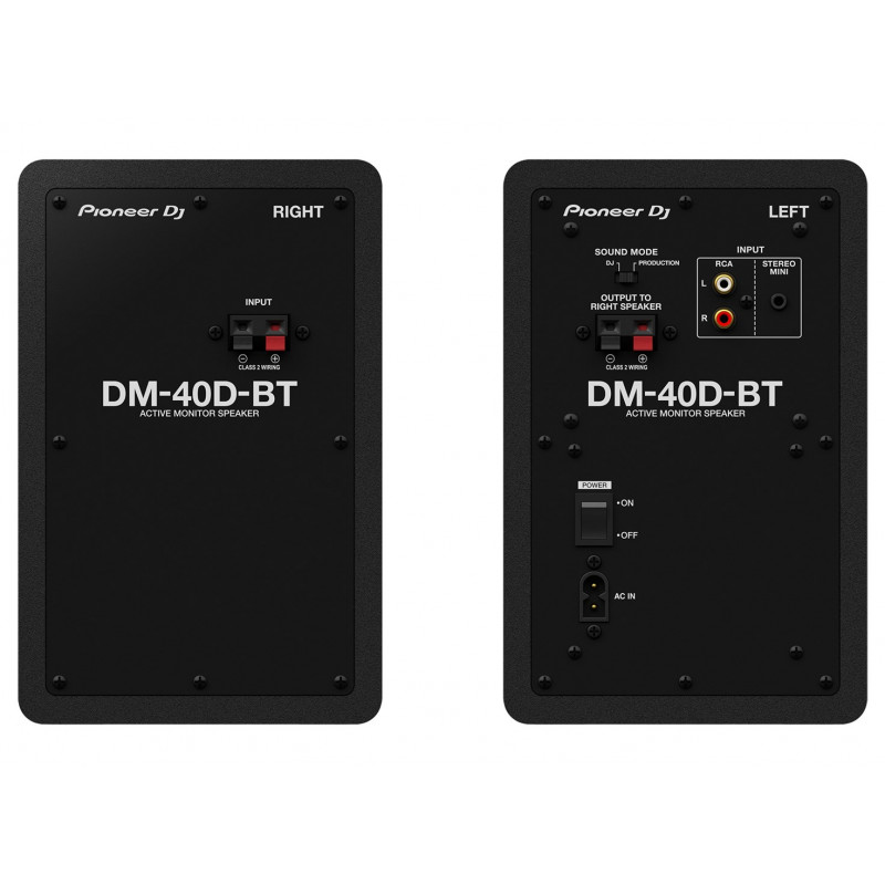 Pioneer DM-40D-BT Ηχεία 2 δρόμων μαύρα ενσύρματα & ασύρματα 38 W