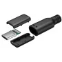 Goobay βύσμα USB-C, έκδοση συγκόλλησης, μαύρο - 15 W, 3 A