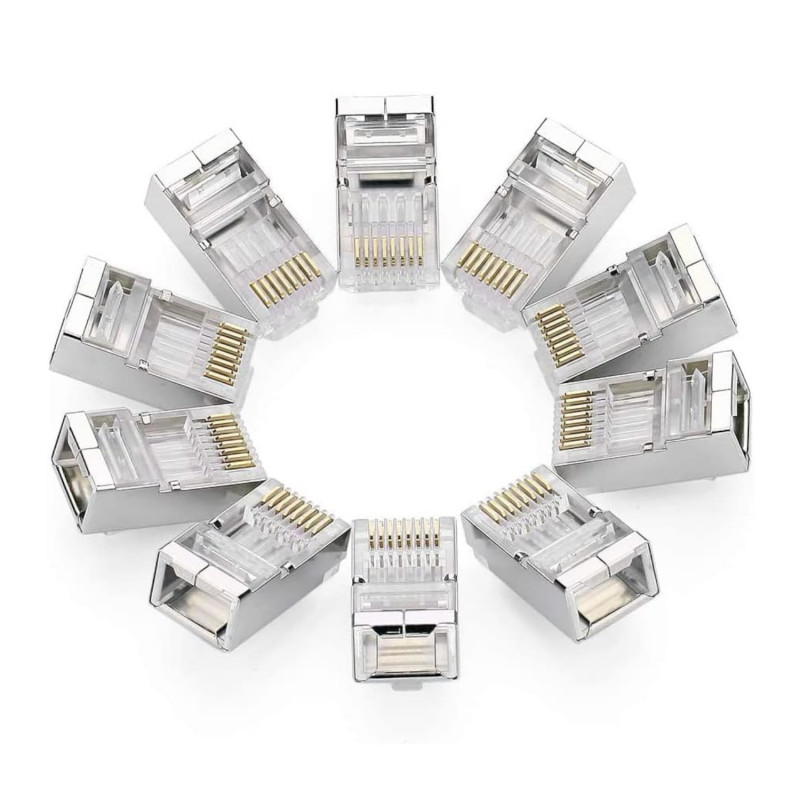 UGREEN CAT6 FTP RJ45 αρθρωτά βύσματα συσκευασία 10 τεμ.